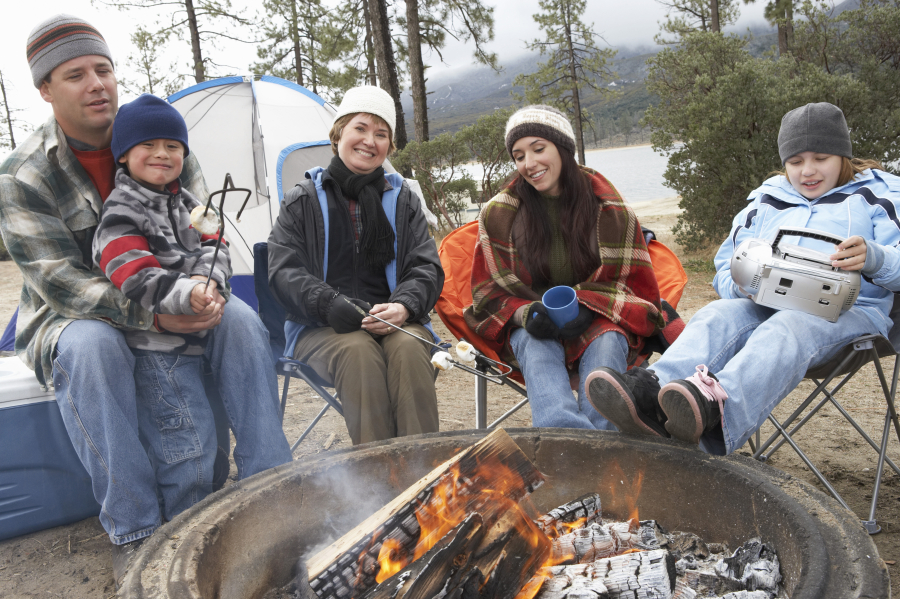 famille au location camping Alpes